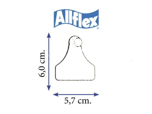 MARCA ALLFLEX JUNIOR FEMMINA BIANCA