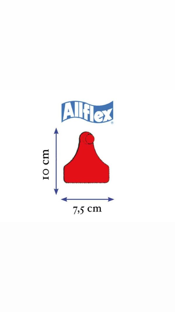 MARCA ALLFLEX MAXI FEMMINA ROSSA