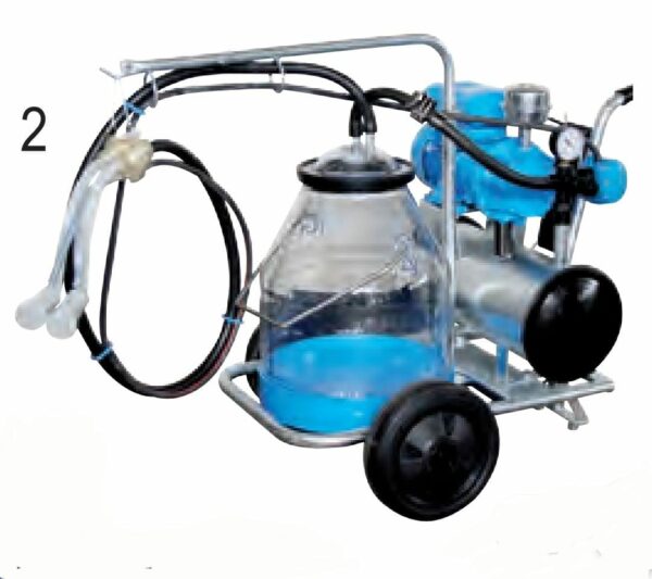 CARRELLO MUNGITORE MILKLINE CAPRE INOX